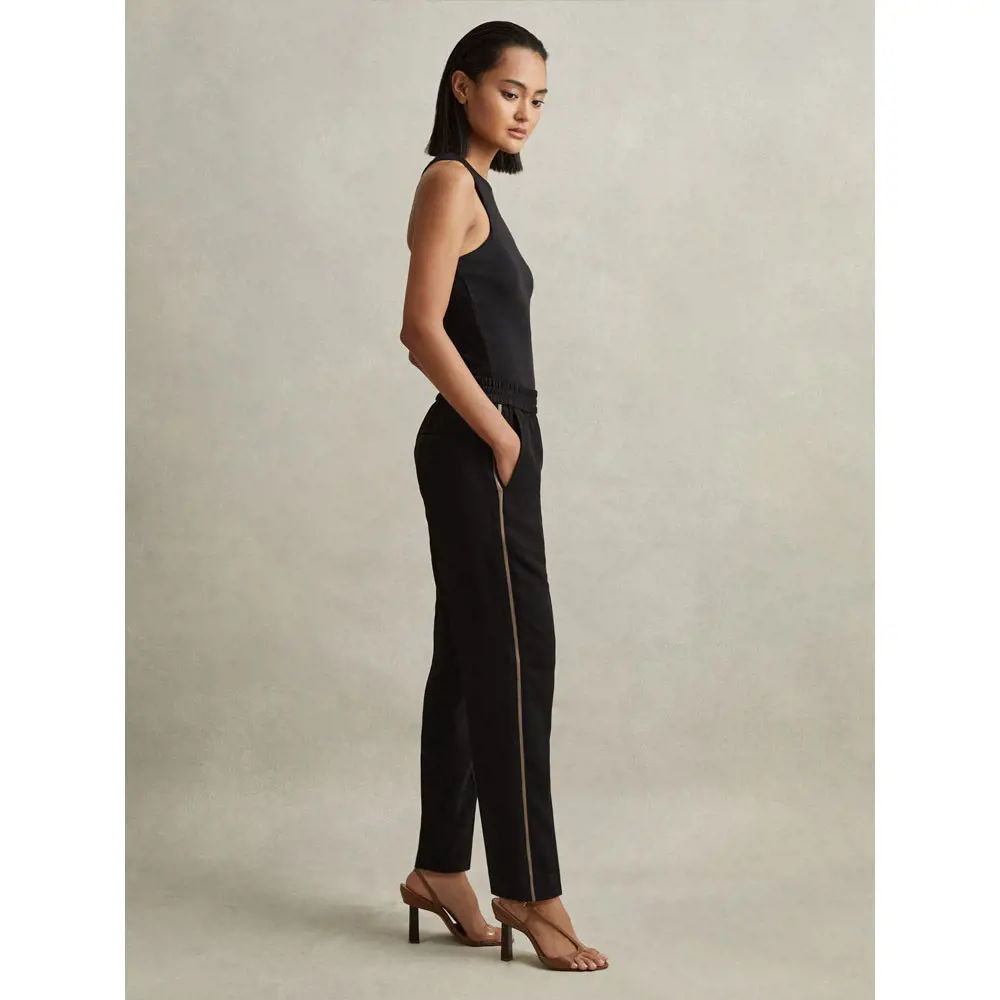 REISS REMI Elasticated Side Stripe Trousers